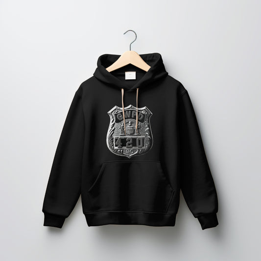 GWPD Silver Badge Hoodie