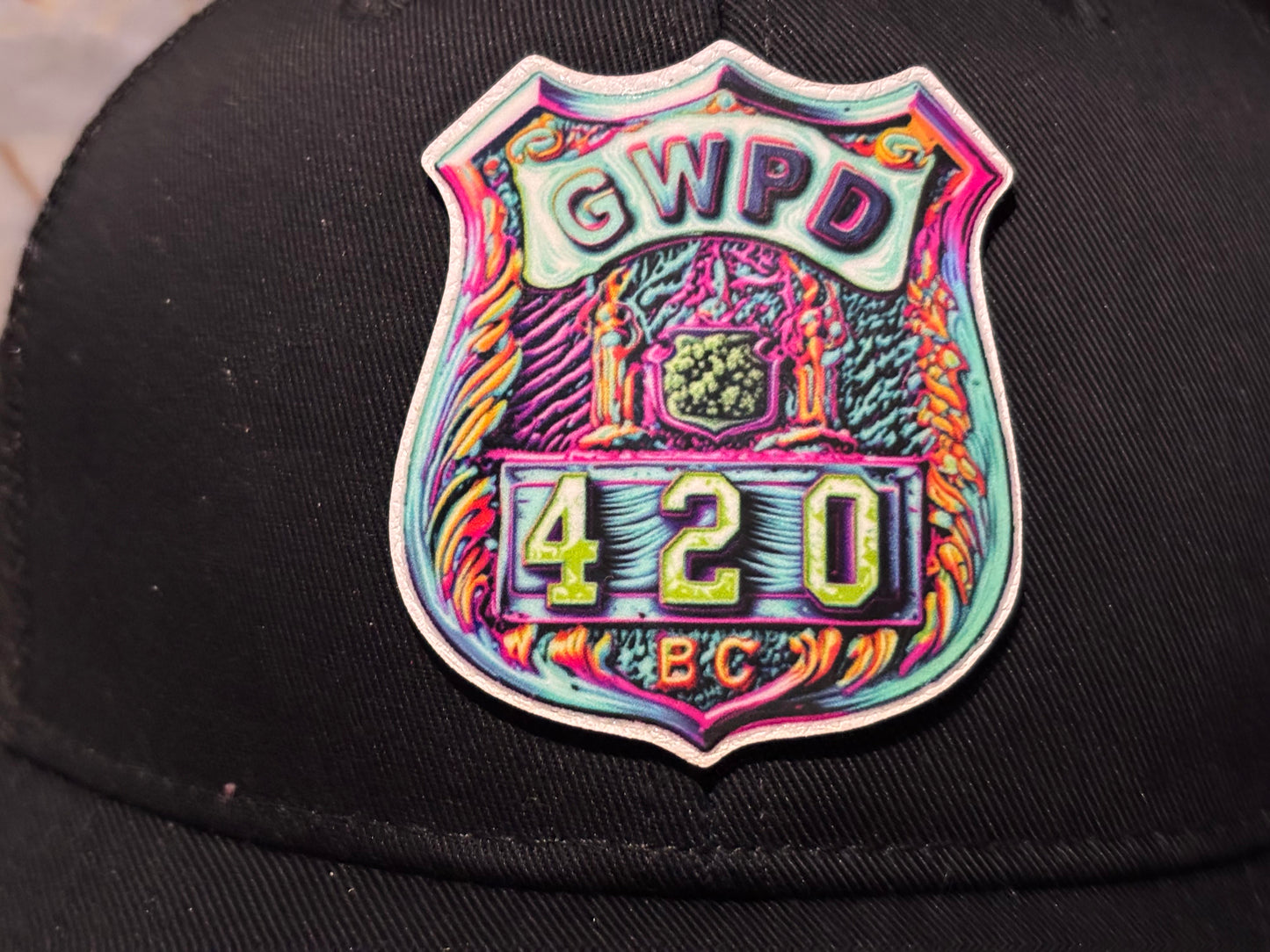 GWPD Pyschadelic Purple Hat