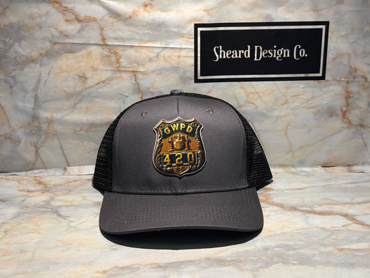 GWPD Green Gold Badge Hat