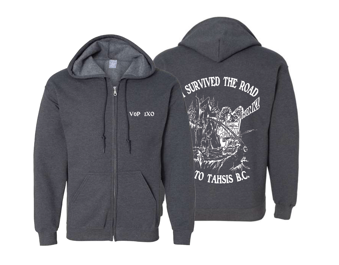 I Survived The Road To Tahsis Full- Zip Hoodie