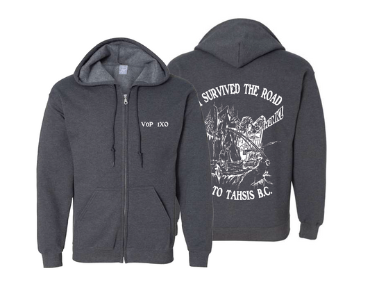 I Survived The Road To Tahsis Full- Zip Hoodie
