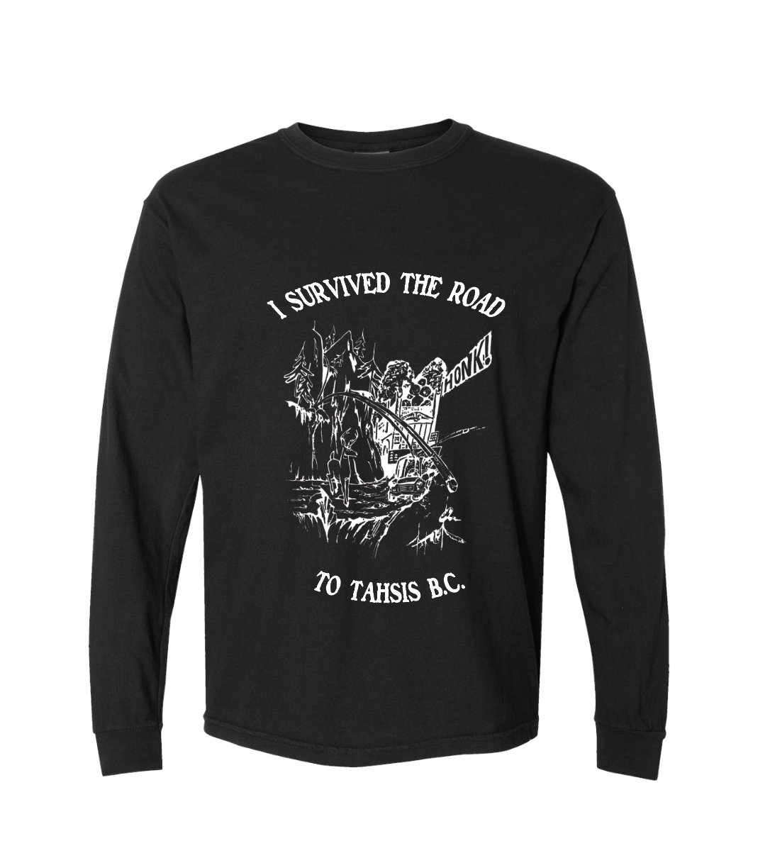I Survived The Road to Tahsis Long Sleeve