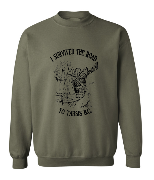 I Survived The Road To Tahsis Sweater