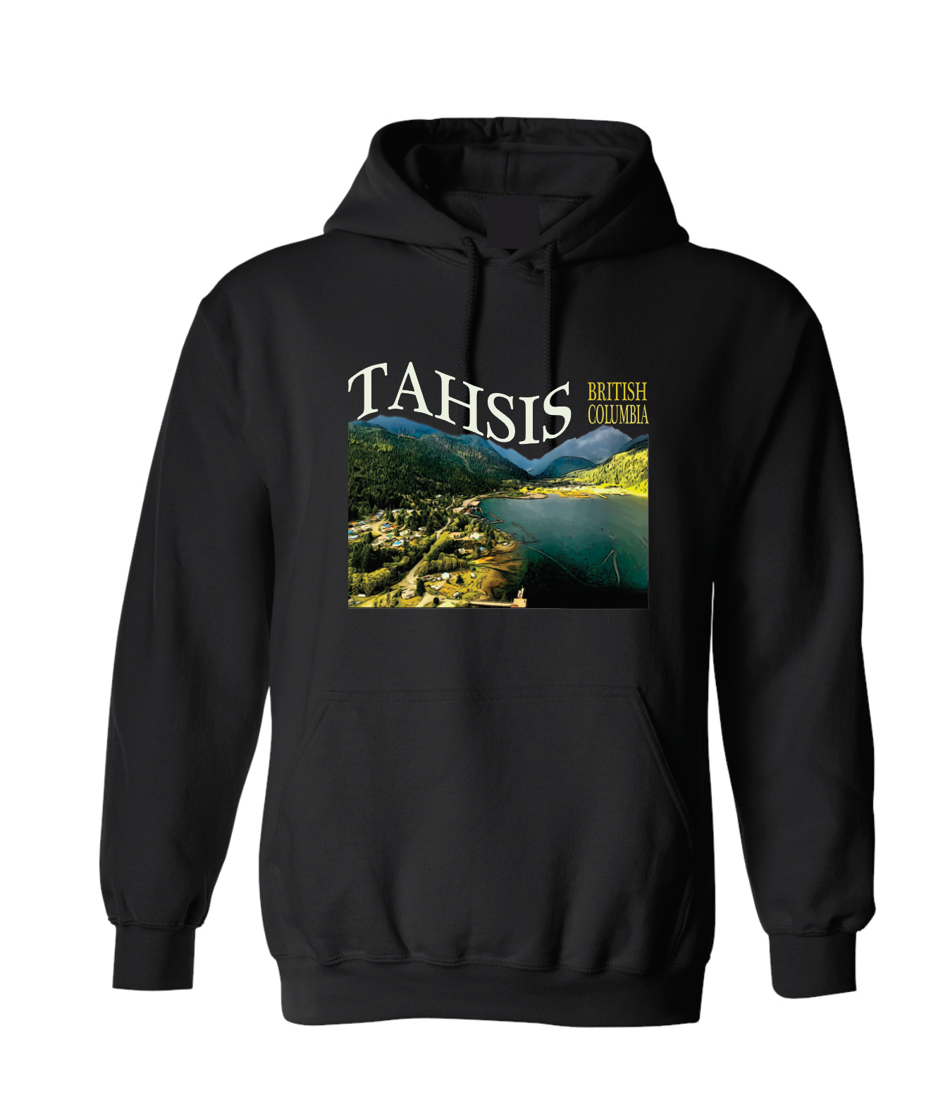 Tahsis Town Graphic Hoodie