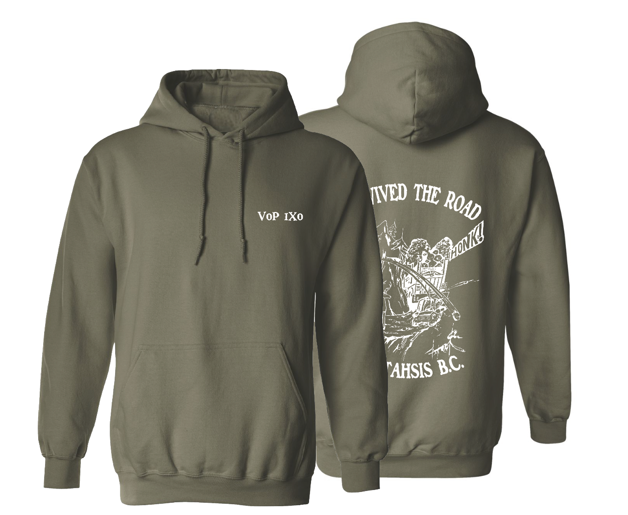 I Survived The Road To Tahsis Hoodie