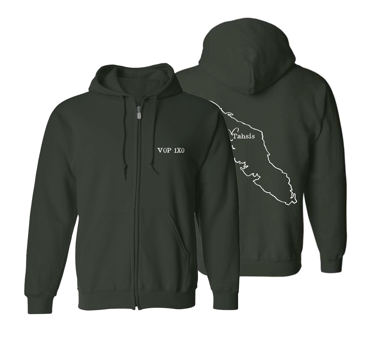Tahsis Heart Full-Zip