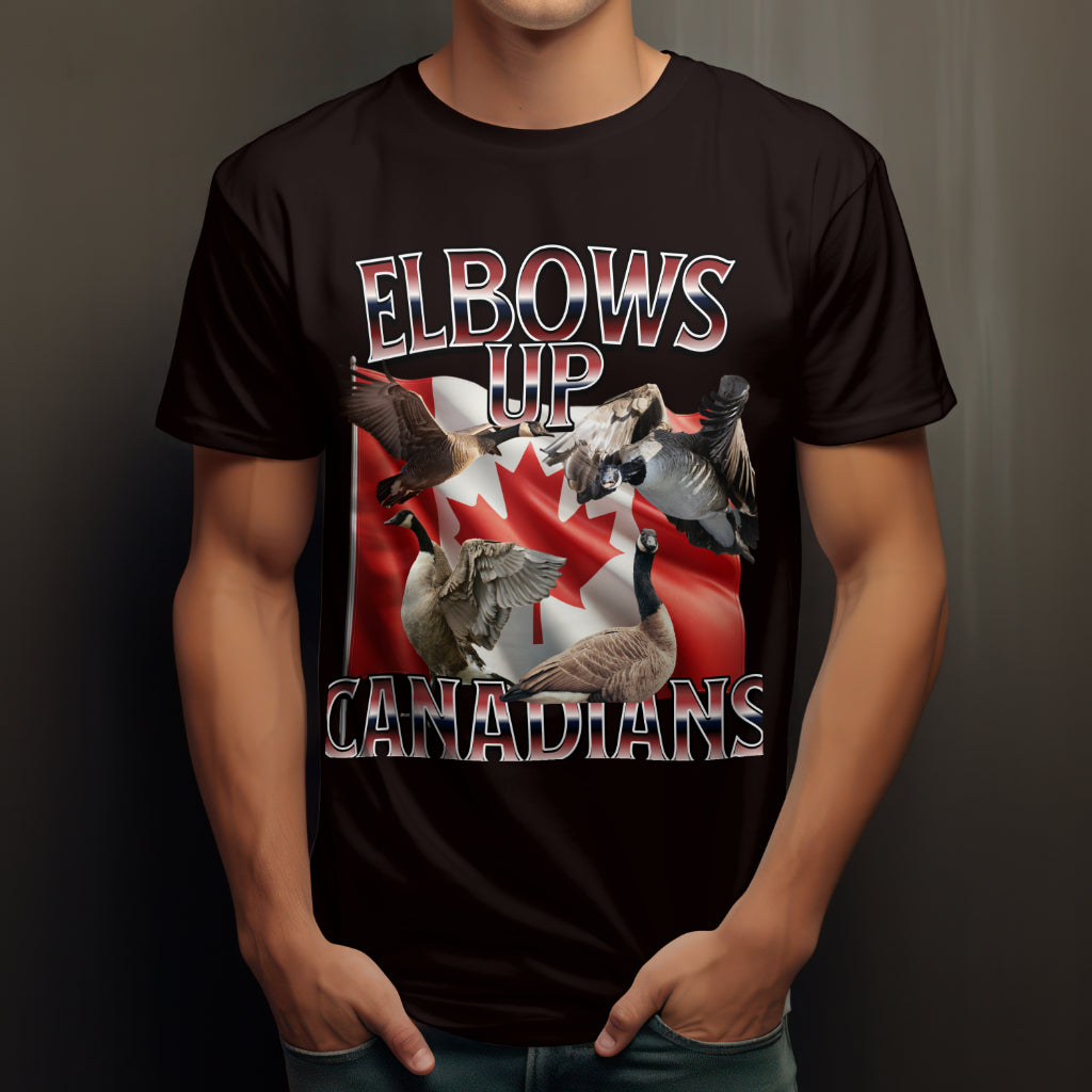 Elbows Up Canadians T-shirts