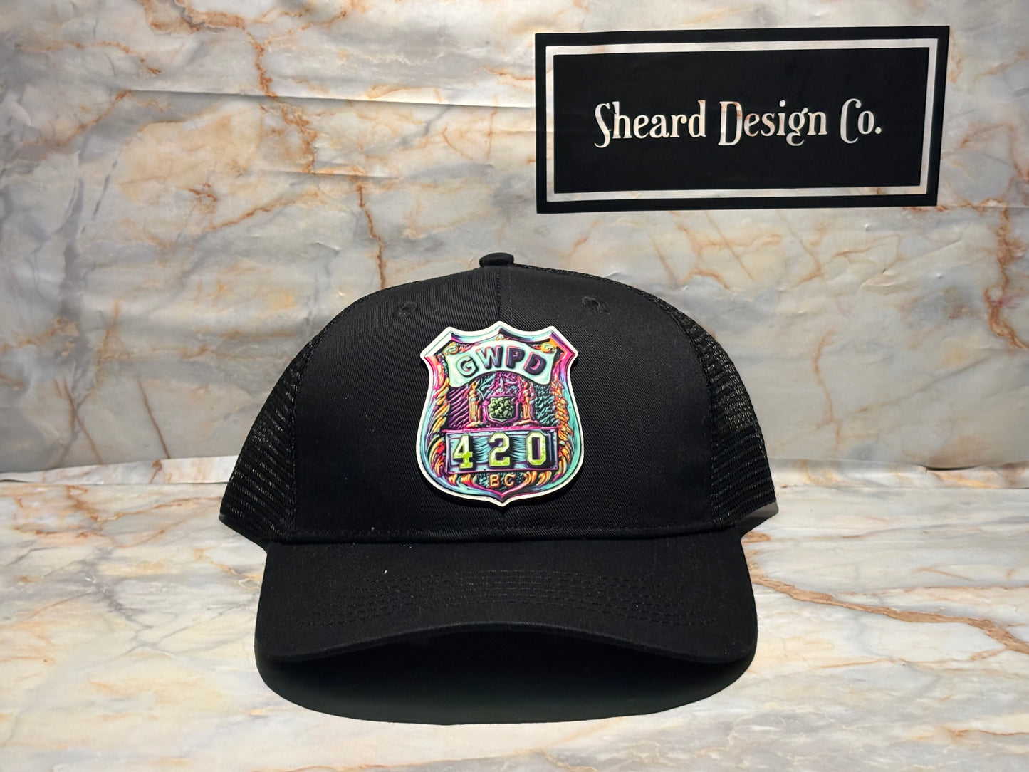 GWPD Pyschadelic Purple Hat