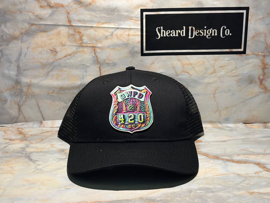 GWPD Pyschadelic Purple Hat