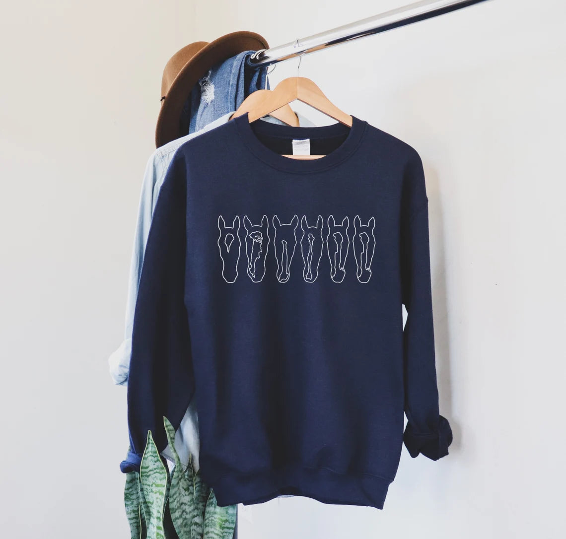 Custom Horse Sweater